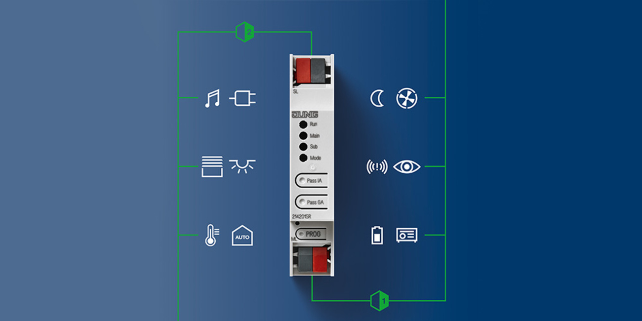 KNX Bereichs- und Linienkoppler bei Färber Elektro in Pegnitz